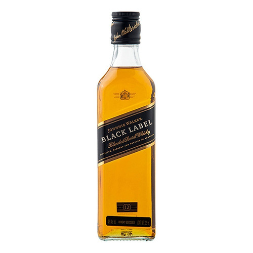 Johnnie Walker Black Label Blended Scotch Blended Scotch 12 escocés 375 mL
