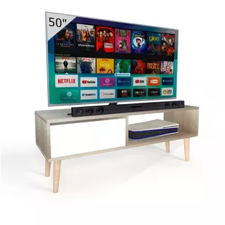 Mesa Para Tv Estilo Nórdico 