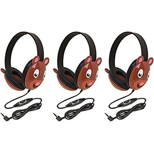 Califone 2810-be Primeros Auriculares Estéreo Para Escuchar, Color Bear