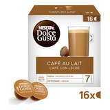 Nescafe Dolce Gusto Caja X 16 Capsulas Cafe Au Lait