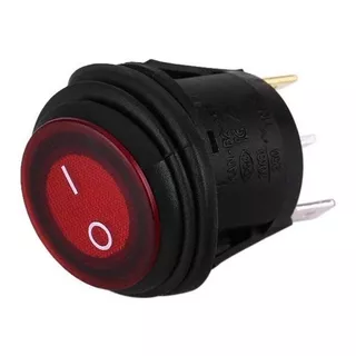 Tecla Palanca Interruptor 3 Pin 12v 24v Impermeable Led 