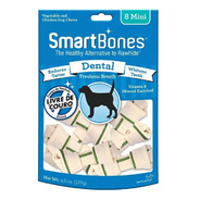 Petisco Ossinhos Smartbones Cachorro Dental Mini 8 Un