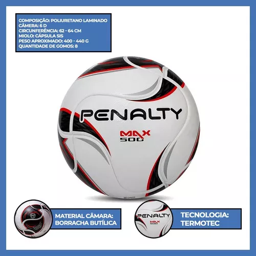 Bola Penalty Futsal Max 1000 V - Compre Agora