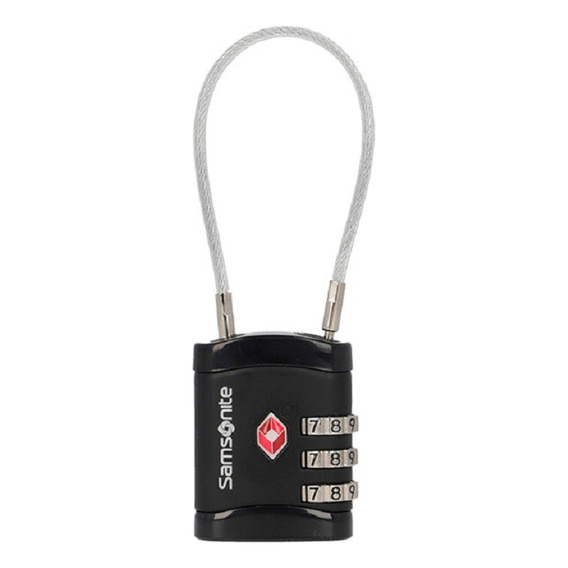 Candado Para Maleta Cablelock 3 Dial Tsa Black