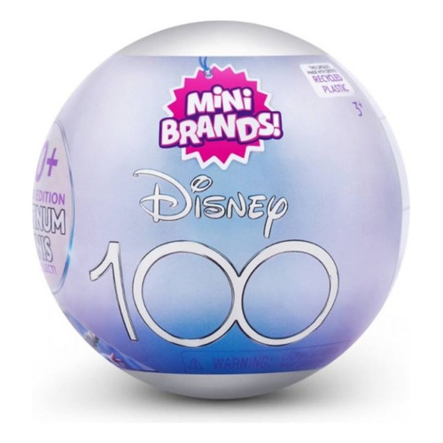 Mini Brands Capsula Disney 100 Platinum 5 Sorpresas