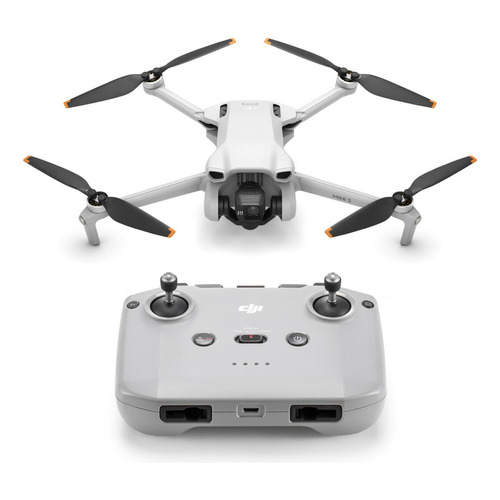 Mini drone DJI BR DJI Mini 3 Pro Single con dual cámara 4K gris 5.8GHz 1 batería