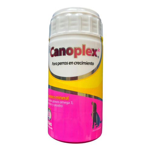  Canoplex Jr Suplemento Nutricional Para Cachorros 30 Tabs