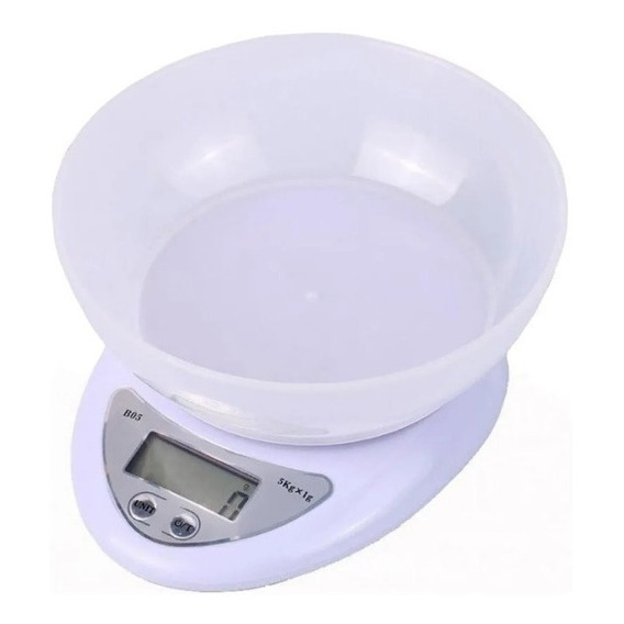 Balanza De Cocina Digital Kanji home 5kg B05 Con Recipiente Capacidad máxima 5 kg