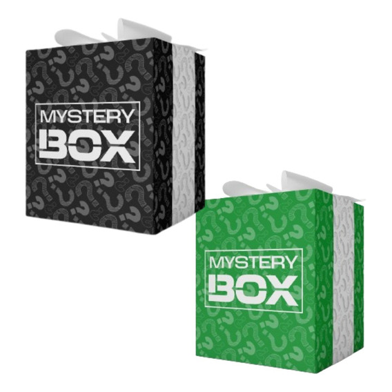 X2 Cajas Misteriosas Producto Sorpresa Verde + Negra Premium