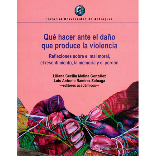 Que Hacer Ante El Daño Que Produce La Violencia Reflexiones Sobre El Mal Moral, De Molina González, Liliana Cecilia. Editorial Universidad De Antioquia, Tapa Blanda, Edición 1 En Español, 2019