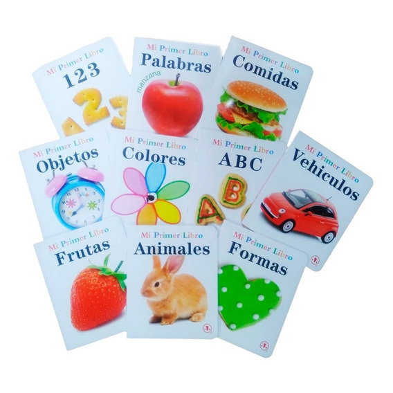 Pack De 10 Mi Primer Libro Infantil Basicos