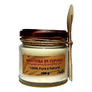 Manteiga De Cupuaçu 100% Pura E Vegana 100g Insitta
