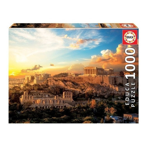 Rompecabezas Puzzle Educa 1000 Piezas Acrópolis De Atenas