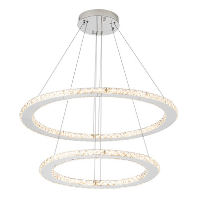 Colgante Led Cristal Alta Calidad G45 Control Remoto Tz