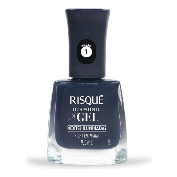 Esmalte Night Miami Noites Iluminadas Diamond Gel Risque