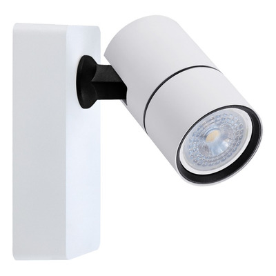 Aplique 1 Luz Spot Blanco Movil Dicro Led Gu10 U1321b Mks