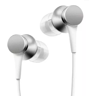 Audífonos Alambricos Xiaomi Mi In-ear Basic Plateado
