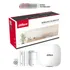 Kit Alarma Inalámbrico Dahua DHI-ART-ARC3000H-03-FW2 Conexión por WiFi, Ethernet y 4G Dual SIM Monitoreo App 1 Sensor de Movimiento 1 Contacto Magnético Un Control Remoto