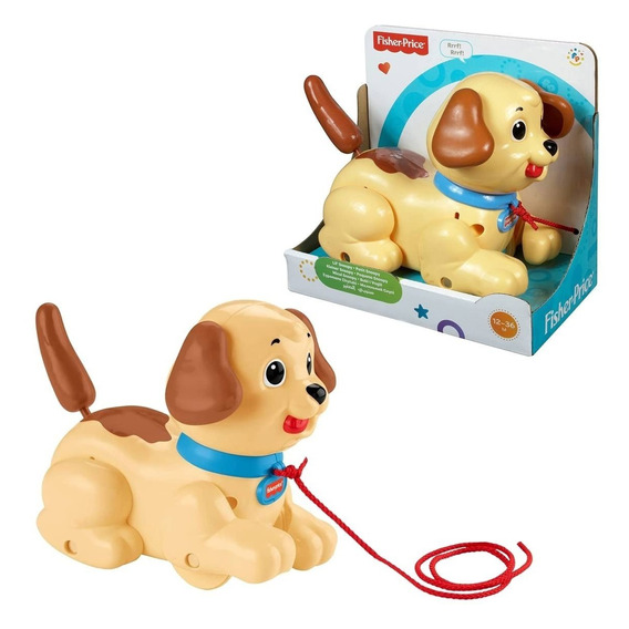 Juego De Arrastre Fisher Price Perrito Bebe Pequeño Snoopy