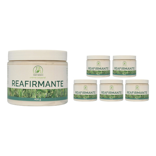  Crema Corporal Hidratante Reafirmante  (400g) 6 Pack