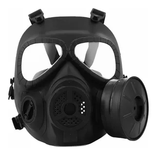 Máscara Mod Anti Gás M04 Fma Preto Airsoft Scott Paintball