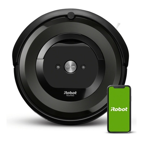 Robot Aspirador irobot Roomba E5 con Conexión Wi-fi Color Negro
