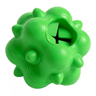 Juguete Perro Pelota Irregular Dispensador Rellenablerascals Color Verde
