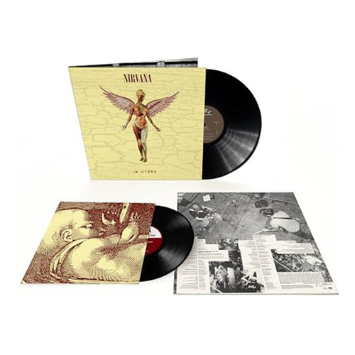 Nirvana In Utero 30 Aniversario Vinilo Doble 2023 Importado Versión del álbum Remasterizado