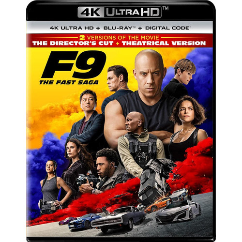 4K Ultra HD + Blu-ray F9 The Fast Saga / Rapidos Y Furiosos 9