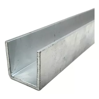 Perfil U Aluminio 1.1/4 X 1/8 (3,17cm X 3,17mm) C/ 2mt