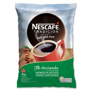  Nescafe Tradición 100% Café Soluble 1 Kg Nestle Profesional