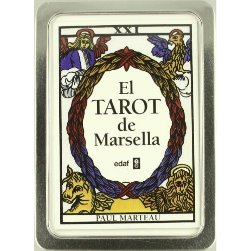 El Tarot De Marsella (libro Y Cartas) (la Tabla De Esmeralda), De Marteau, Paul. Editorial Edaf, S.l., Tapa Tapa Blanda En Español