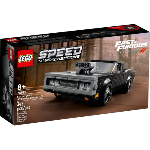 Lego Speed Champions - Fast&furious 1970 Dodge Charger 76912 Cantidad de piezas 345