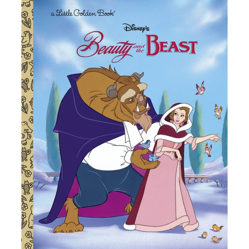 Beauty And The Beast, De Annie North. Serie Little Golden Books, Vol. 1a. Editorial Disney Books, Tapa Dura, Edición 1a En Inglés, 2020