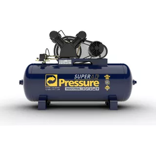 Compresor 3hp Monofásico 175 Lts 140 Psi Pressure Super Ar