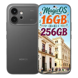 Celular Honor 600 5g Dual Sim 256gb 16(8+8)gb Ram Cámara Nocturna De 200mp Snapdragon 7 Gen 4 Batería De 7000mah 6.57 12