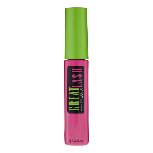 Máscara de pestañas Maybelline Great Lash 0.43 fl oz color very black