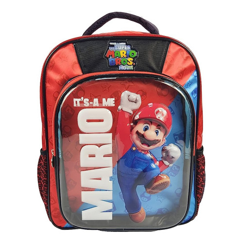 Mochila Ruz Mario 128936 Color Rojo