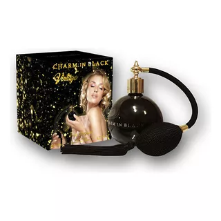 Perfume Charm In Black Vintage Yves D'orgeval