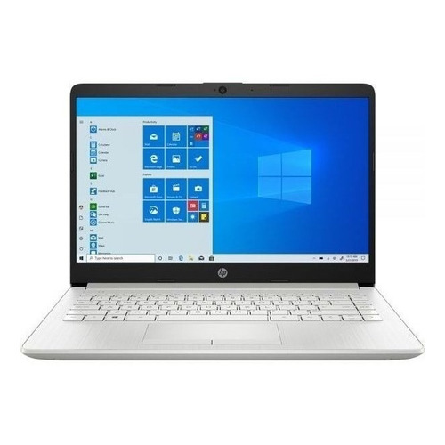 Laptop  HP 14-dk1032wm plata 14", AMD Ryzen 3 3250U  4GB de RAM 128GB SSD, AMD Radeon RX Vega 3 1920x1080px Windows 10 Home