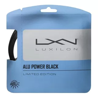 Corda Luxilon Alu Power 1.25mm Black - Set Individual - 17 L