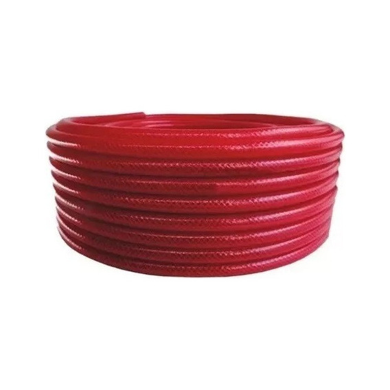 Manguera Roja Para Compresor Agua/aire 1/4(6mm) 300 Lbs X Mt