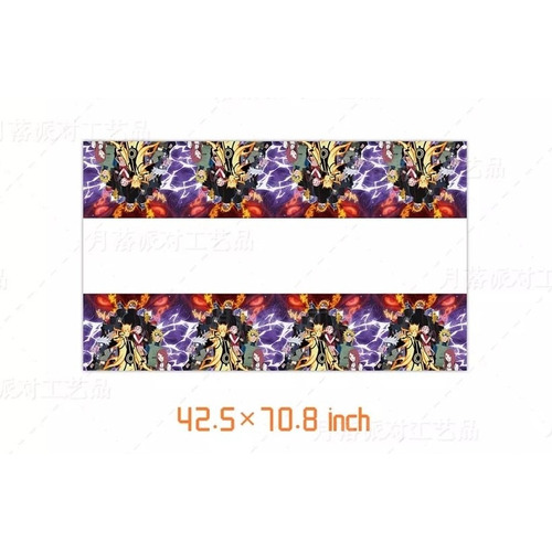 Mantel Decorativo Con Diseños Infantiles Para Cumpleaños Color Variado Naruto 2