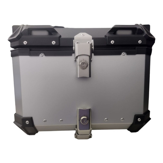 Caja Baul Maletero Aluminio Reflejante Incluye Accesorio 55l