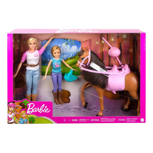 Barbie Y Chelsey Diversion Y Lecciones De Equitacion