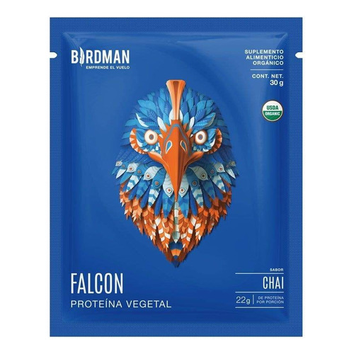 Falcon Proteina Multipack 12 Sobres 42gr Vegana Chocolate Sabor Fresa