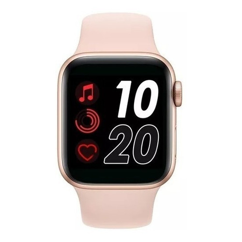 Smartwatch Genérica T500 1.54" caja  rosa, malla  rosa