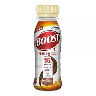 Suplemento Nutricional Boost Senior Bebible Chocolate 200ml Pack X6