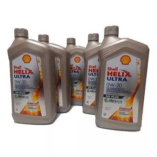 Aceite Sintético 0w20 Shell Helix Ultra. 5 Lts. Importado.