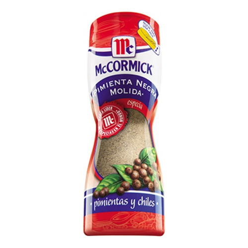 Pimienta Negra Mccormick Molida 62g